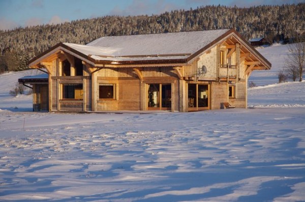 Chalet bois à Foncine-le-haut