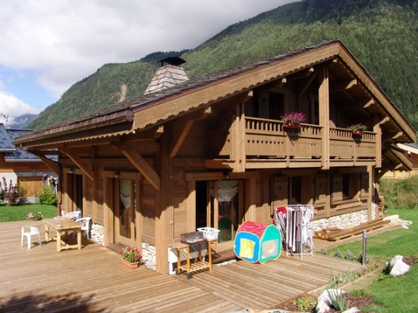 Chalet bois à Chamonix