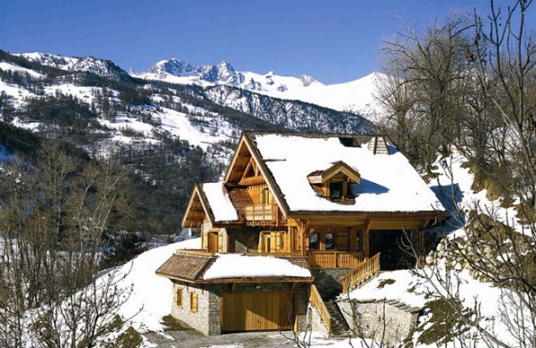 Maison bois à Briançon